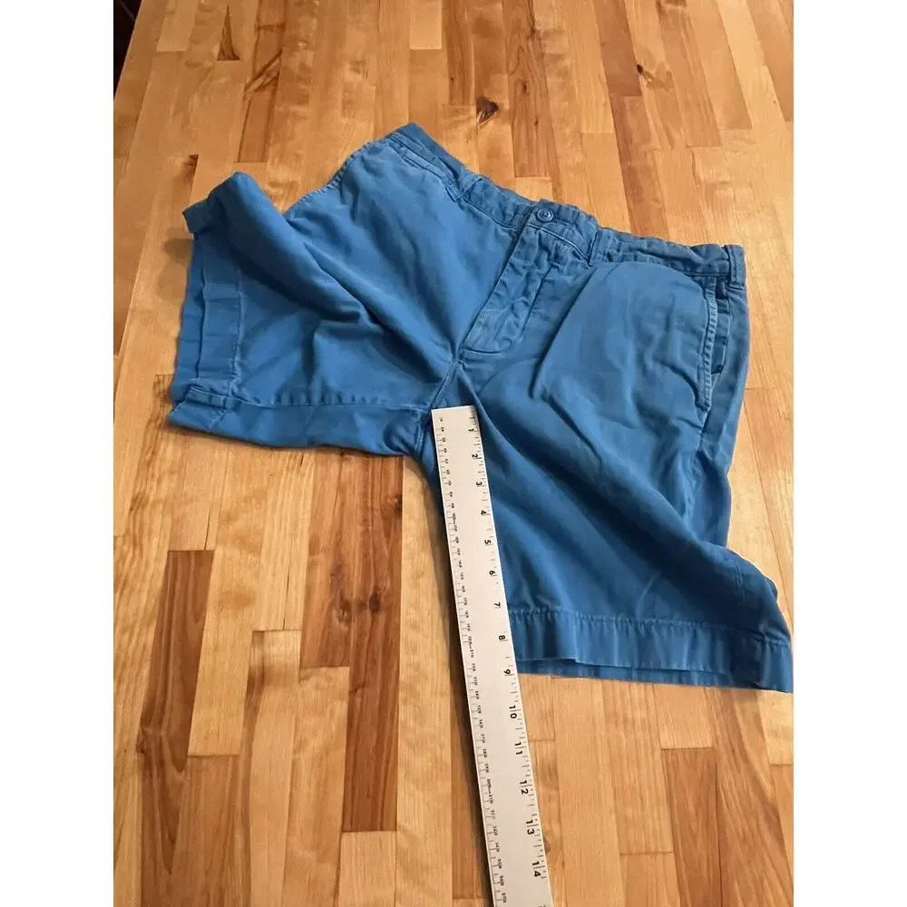 J. Crew Stanton Shorts Chino Flat Front Cotton Twill Beach Outdoor Mens‎ Sz 34